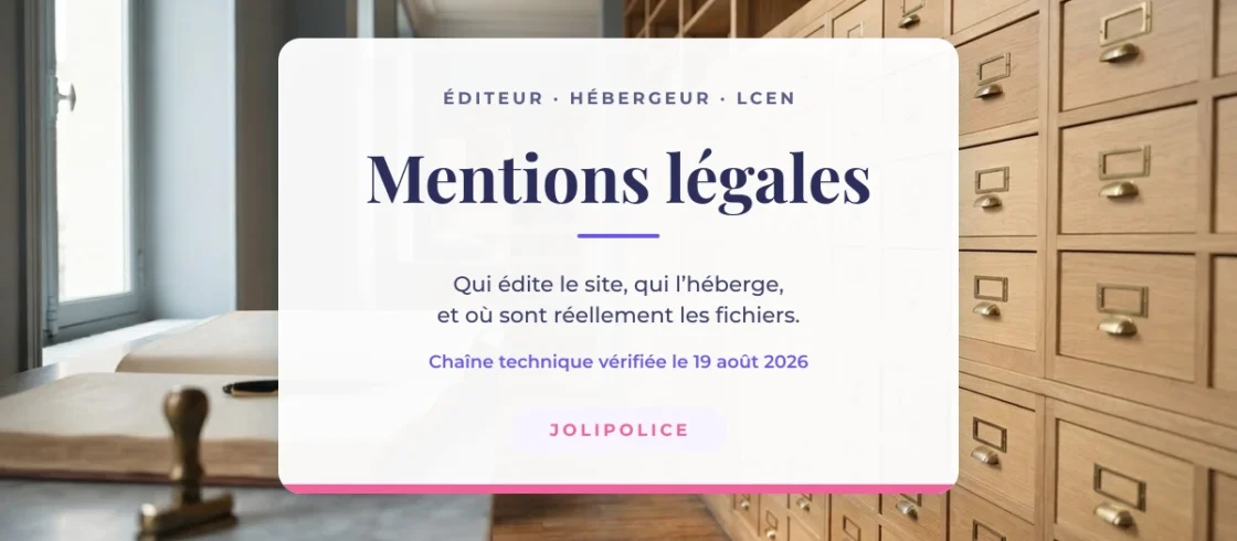 Mentions légales